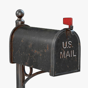old mailbox c4d