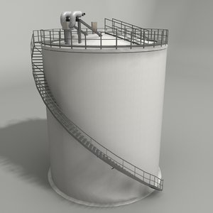 water tank 3d max