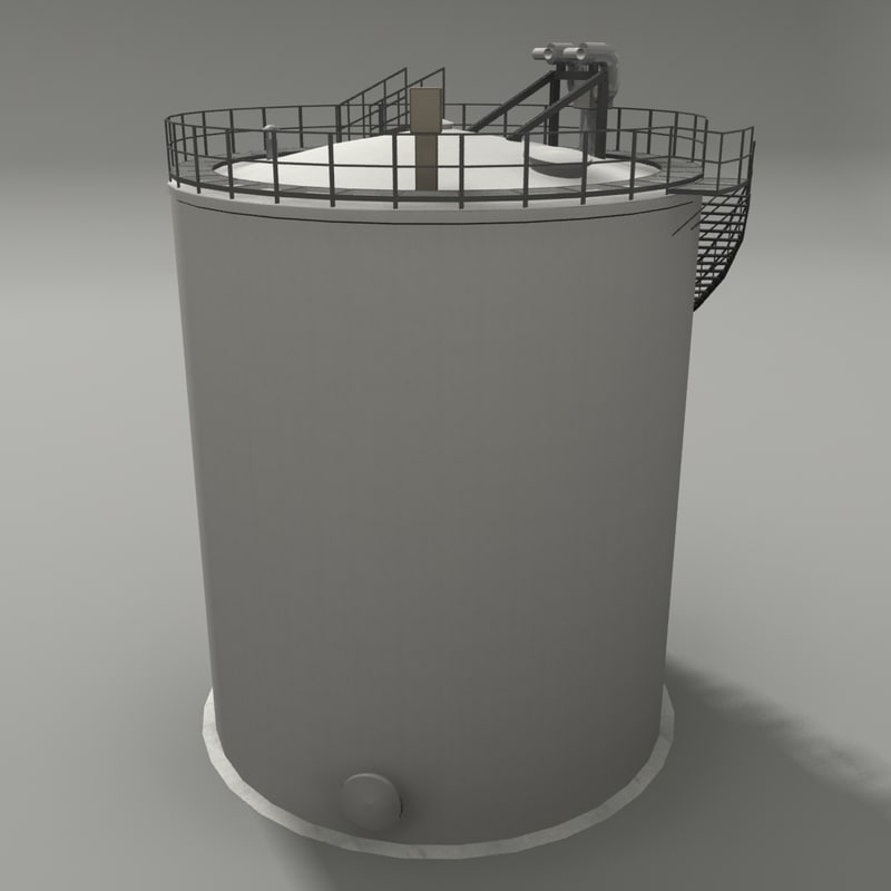 water tank 3d max