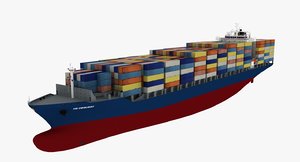 max container ship reduced details