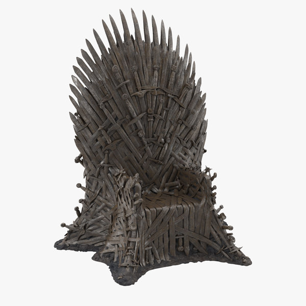 Iron Throne 3d Max