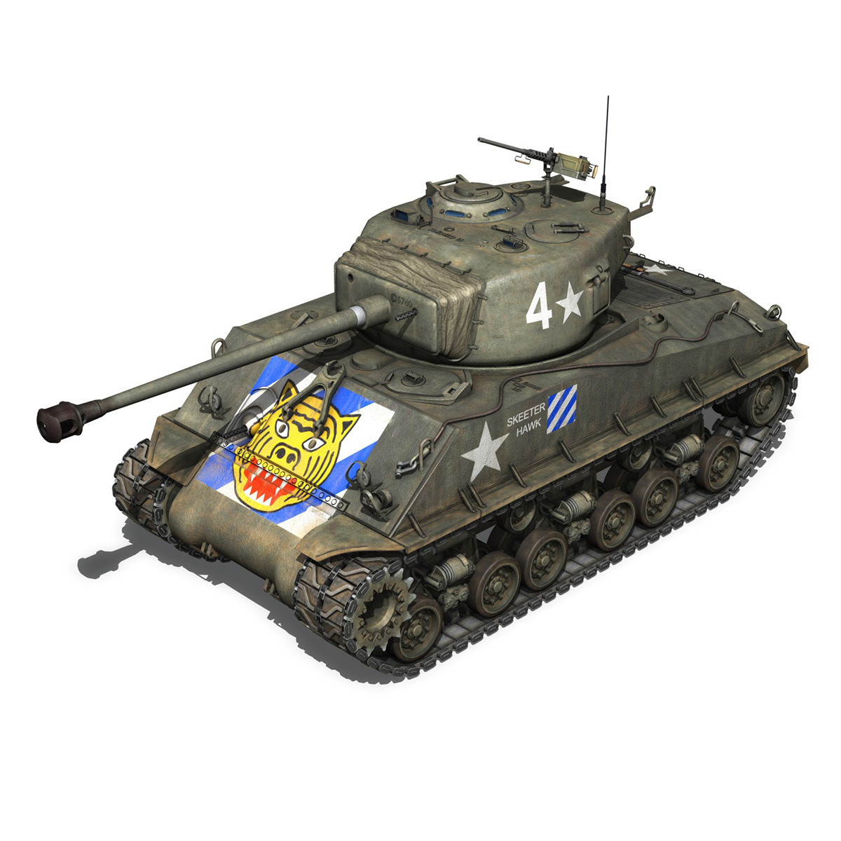 3d m4a3e8 sherman - skeeter