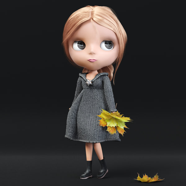 Dolls 3D Models For Download TurboSquid