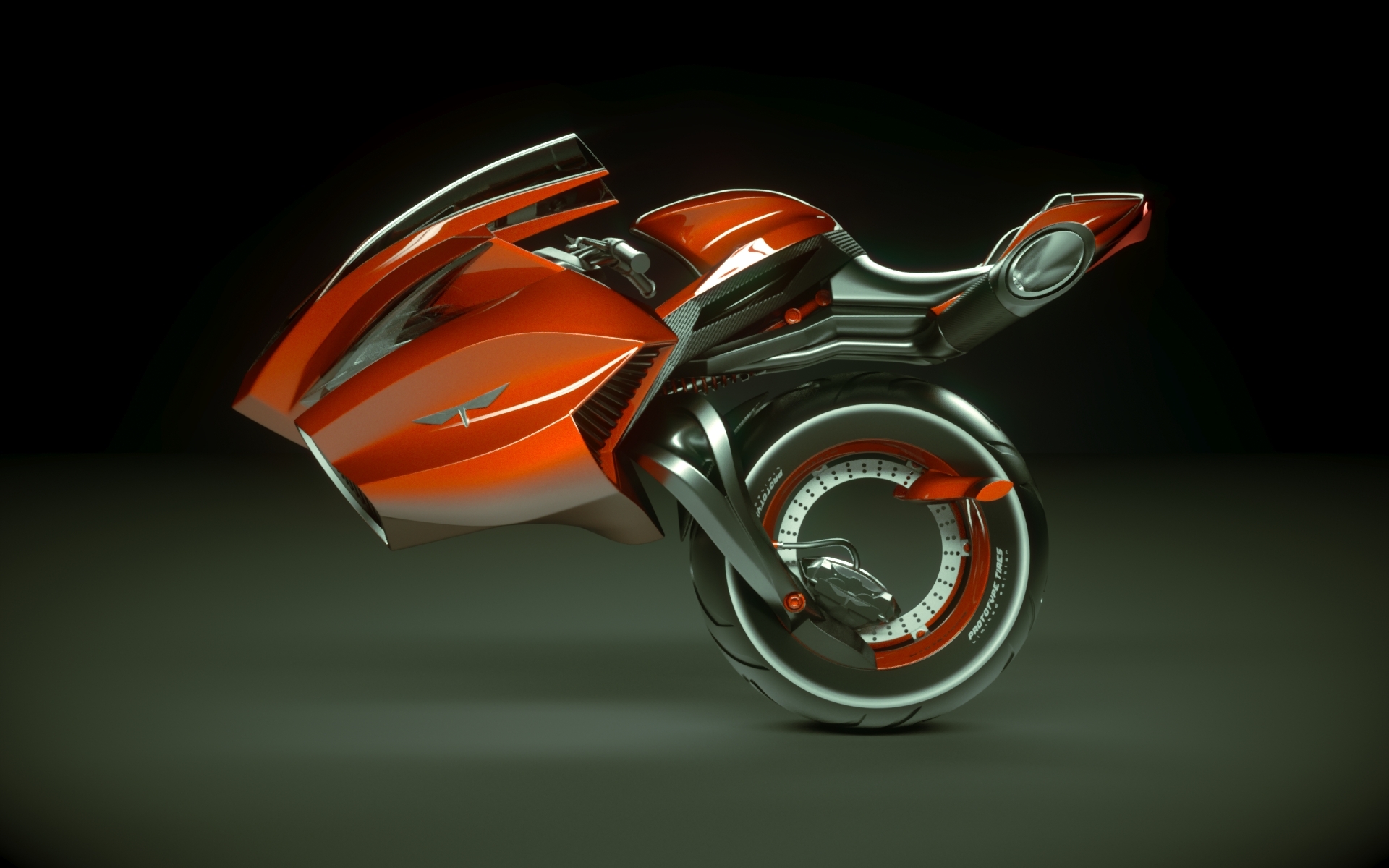 3d bike wheel model