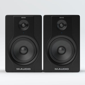m-audio m bx8 3d model