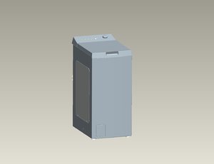 3d model of automatic washing machine cma