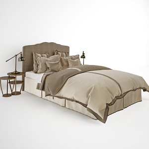 3d model bedding set