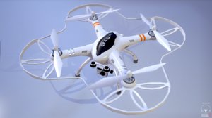 3d drone quadro copter