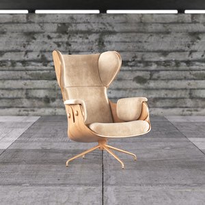 3d model of jaime hayon chair design