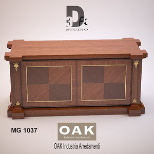 mg 1037 oak industria 3d model