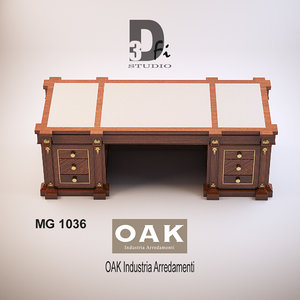 3d model mg 1036 oak industria