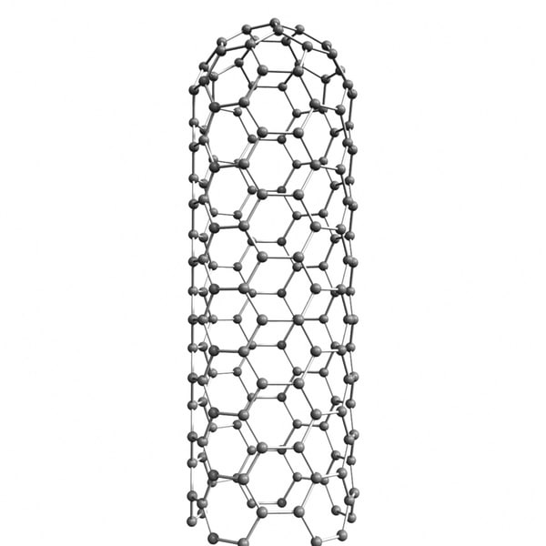 3d model carbon nanotube