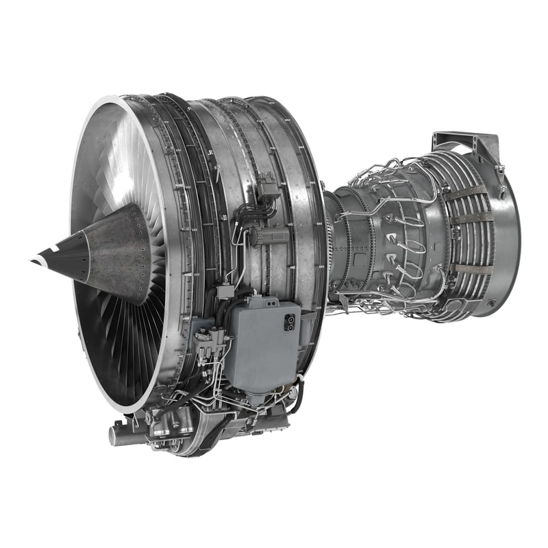 3d turbofan engine cfm international model