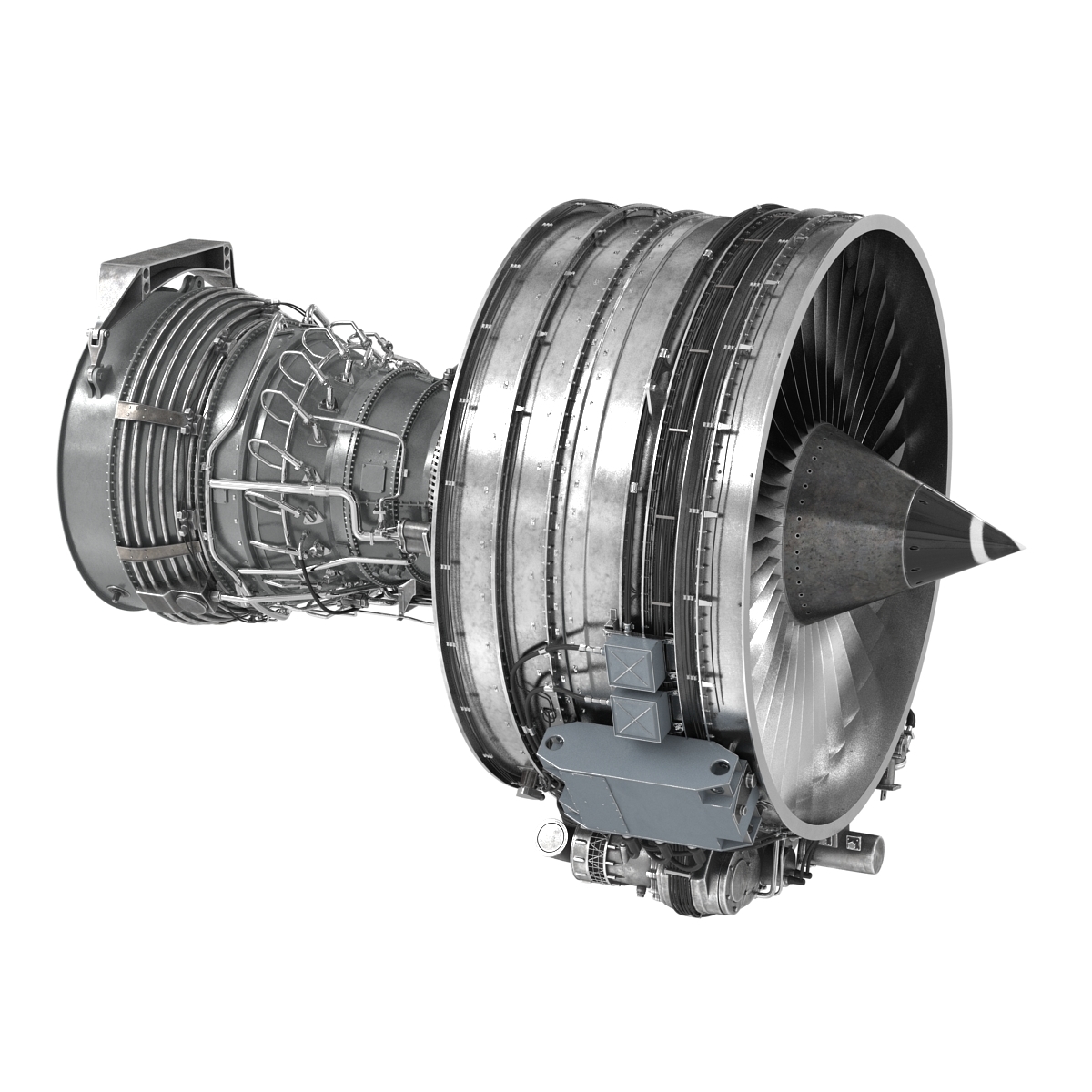 3d Turbofan Engine Cfm International Model