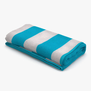 3d beach towel 3