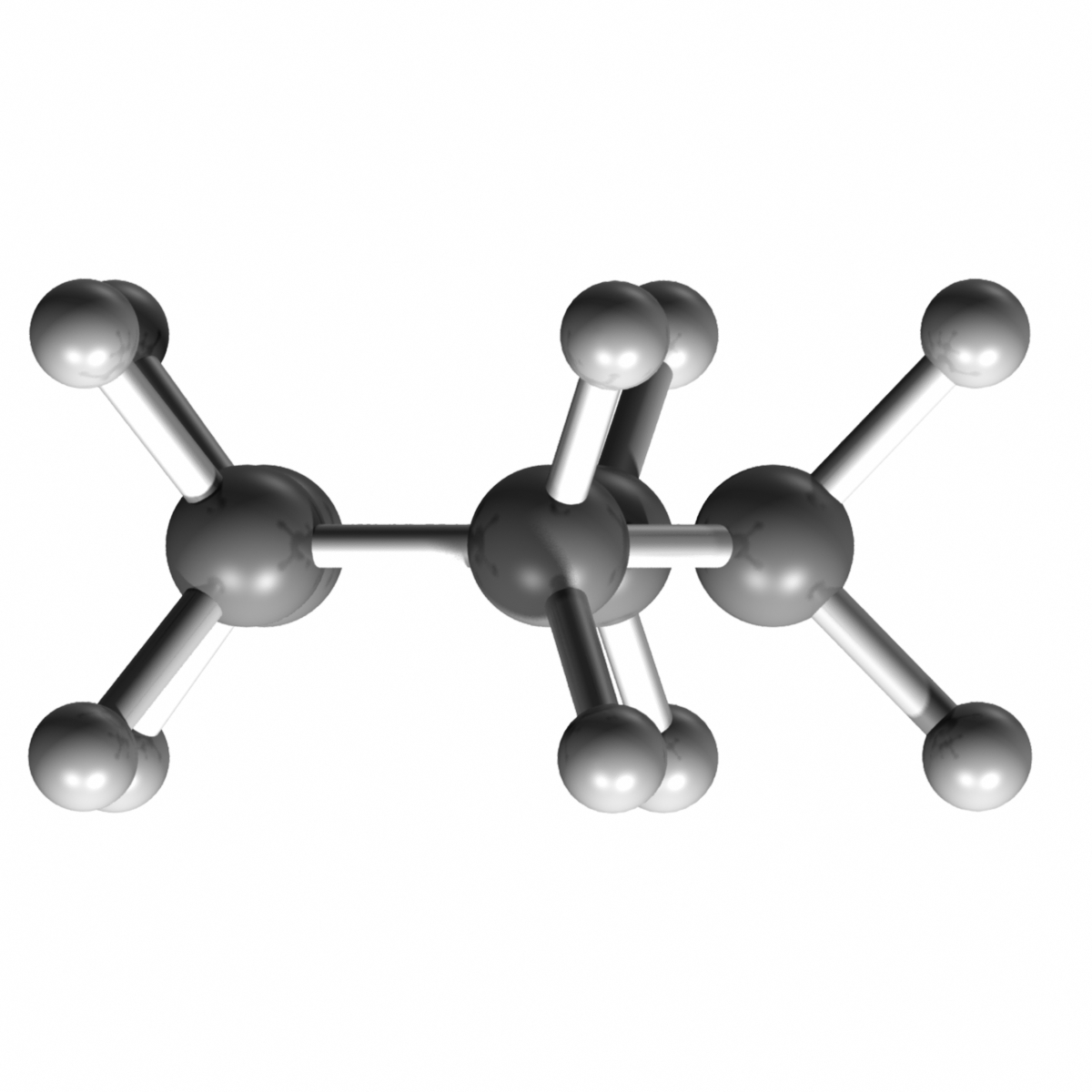 3d c5h10 model