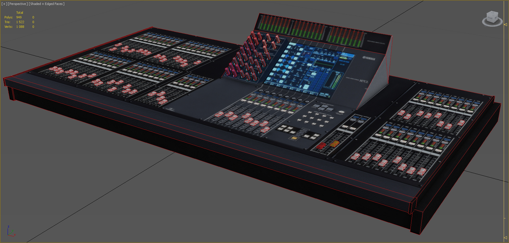 studio mixer 3d obj