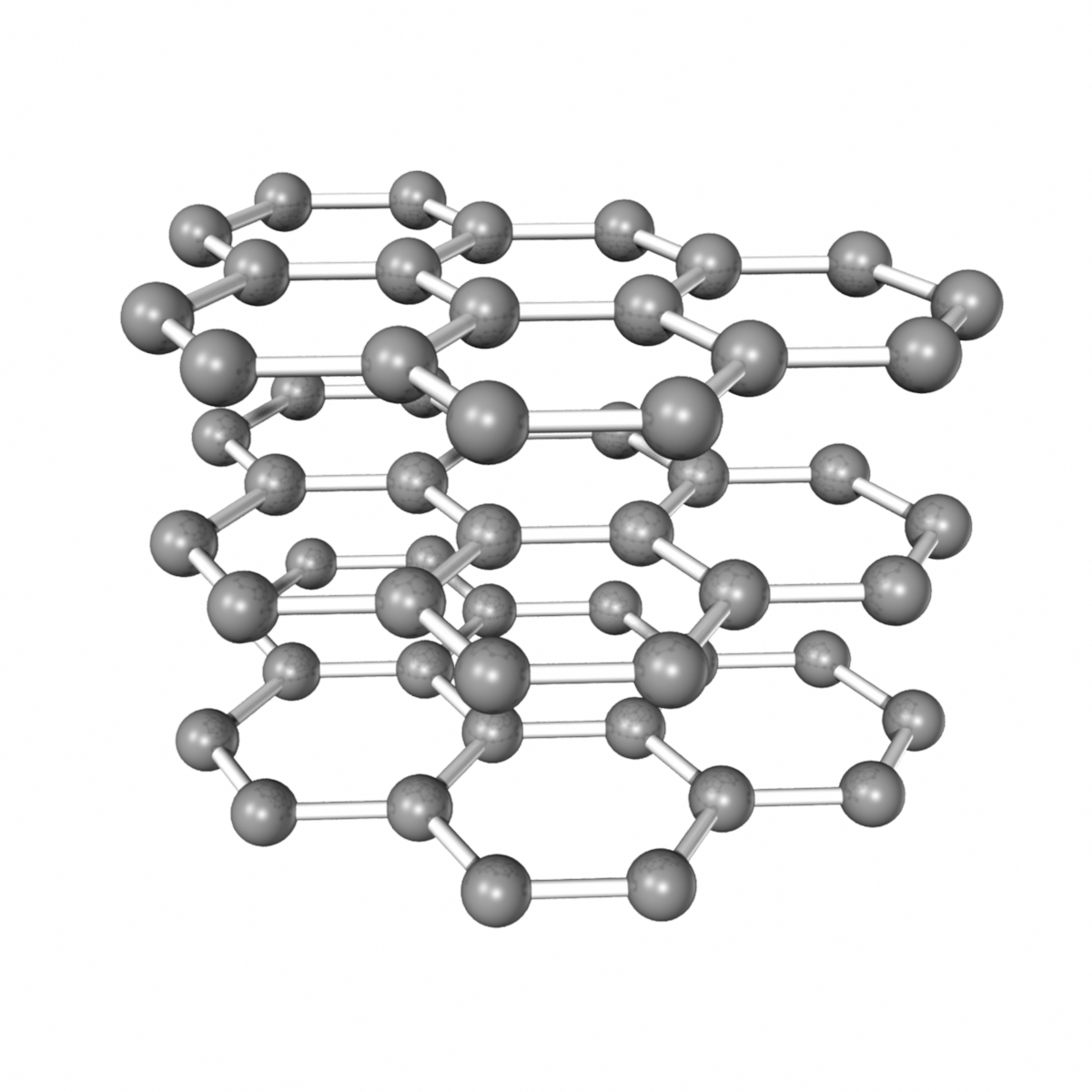 3d graphene sheet model