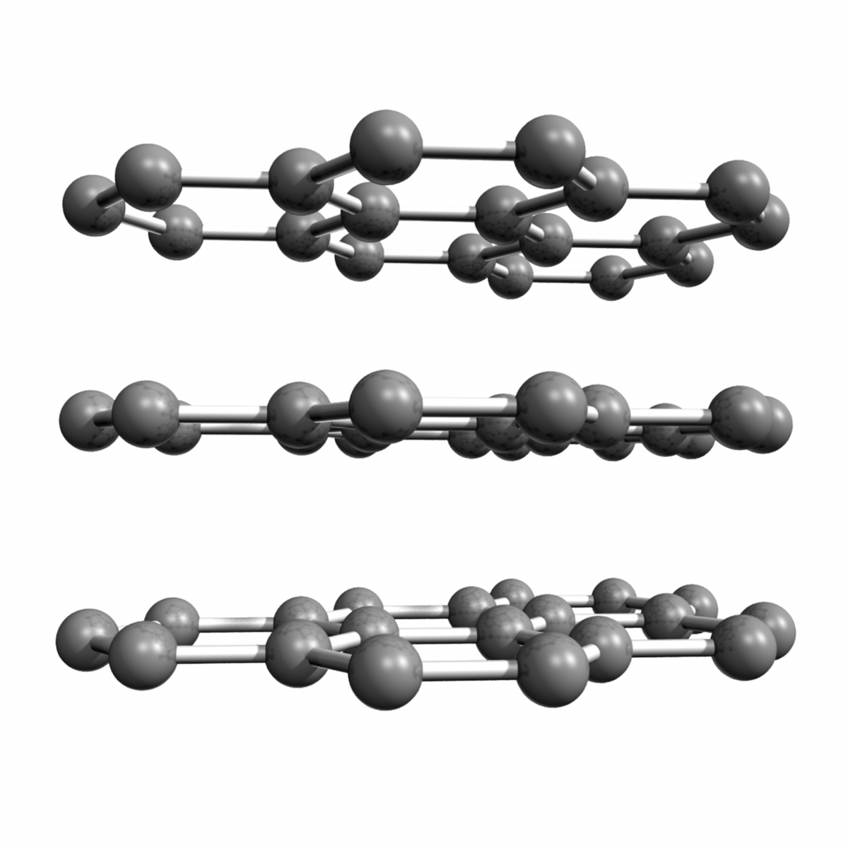 3d graphene sheet model