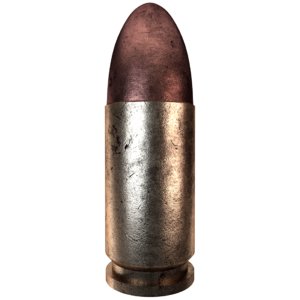 3d model 9mm bullet
