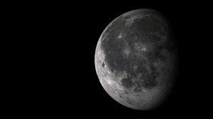 3d satellite lune
