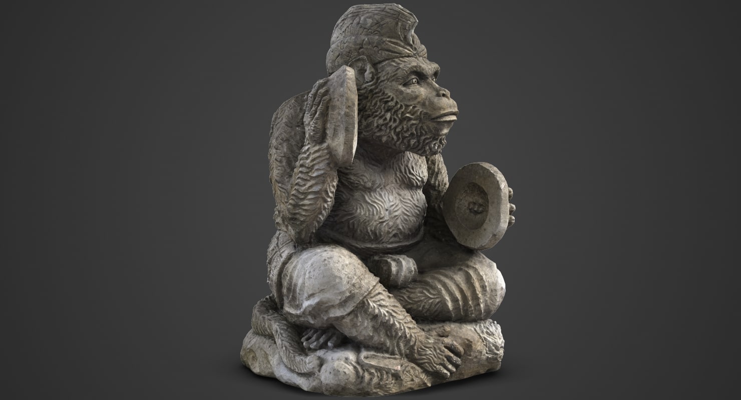 monkey statue avatar