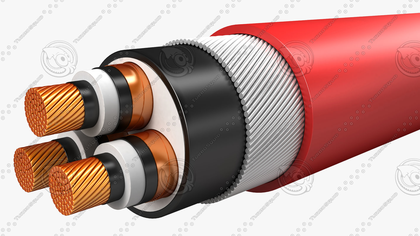 electrical-cables-medium-voltage-3d-max