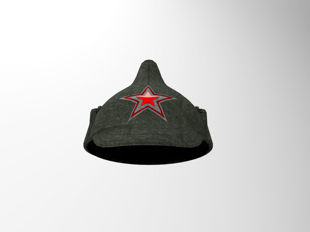 3d model budenovka