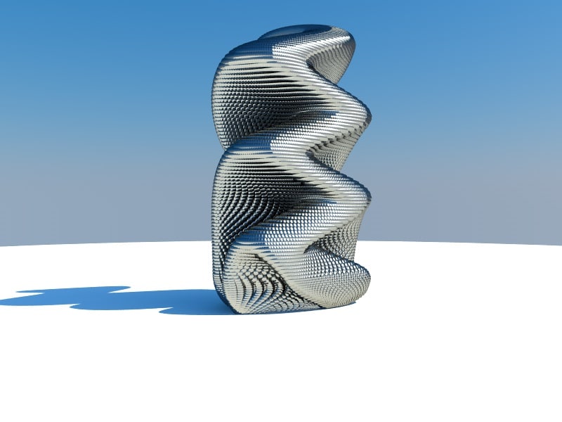 sculpture modern c4d