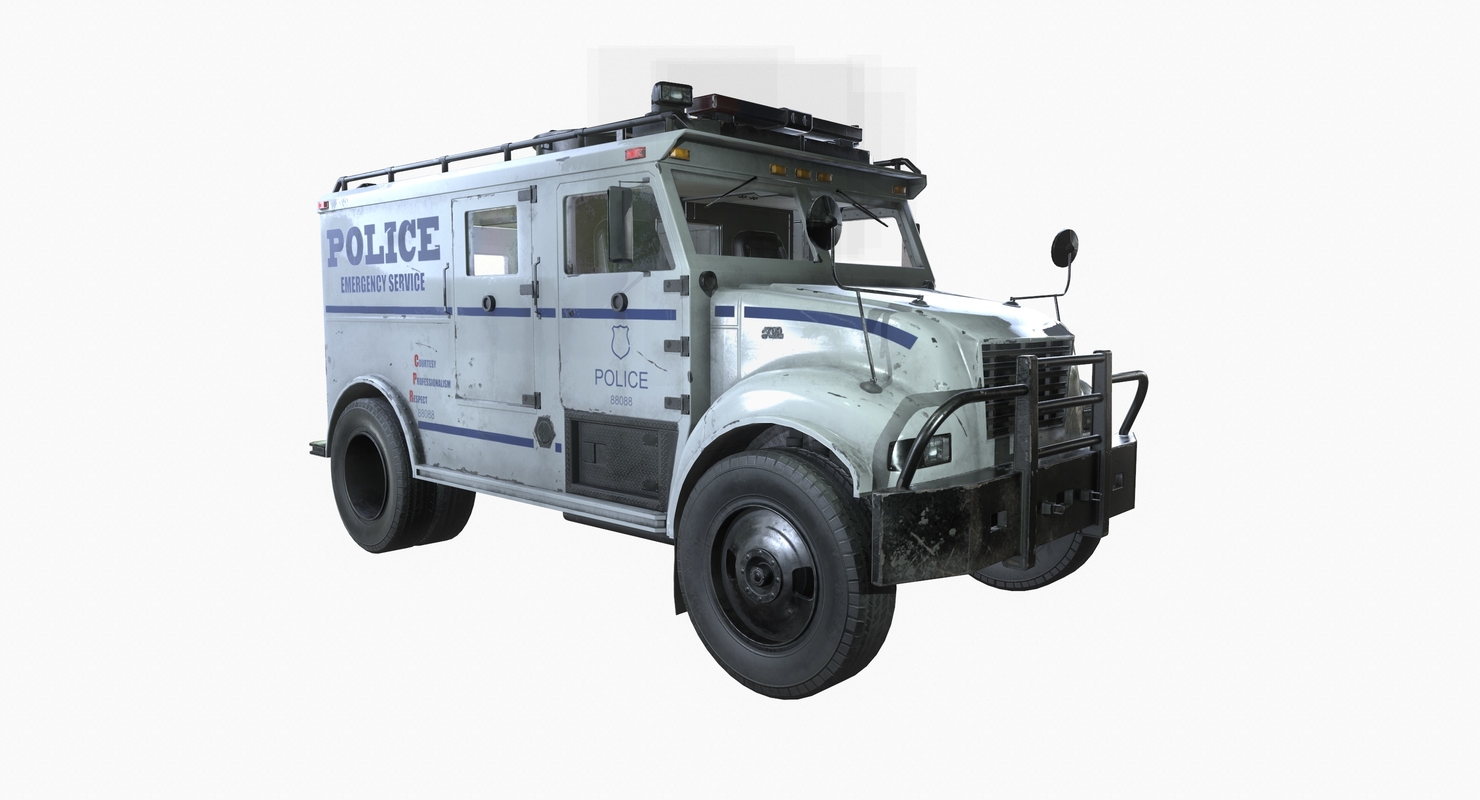 ready swat truck 3d 3ds