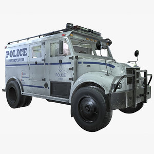 ready swat truck 3d 3ds