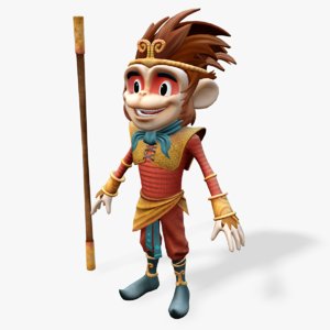 monkey king animations max