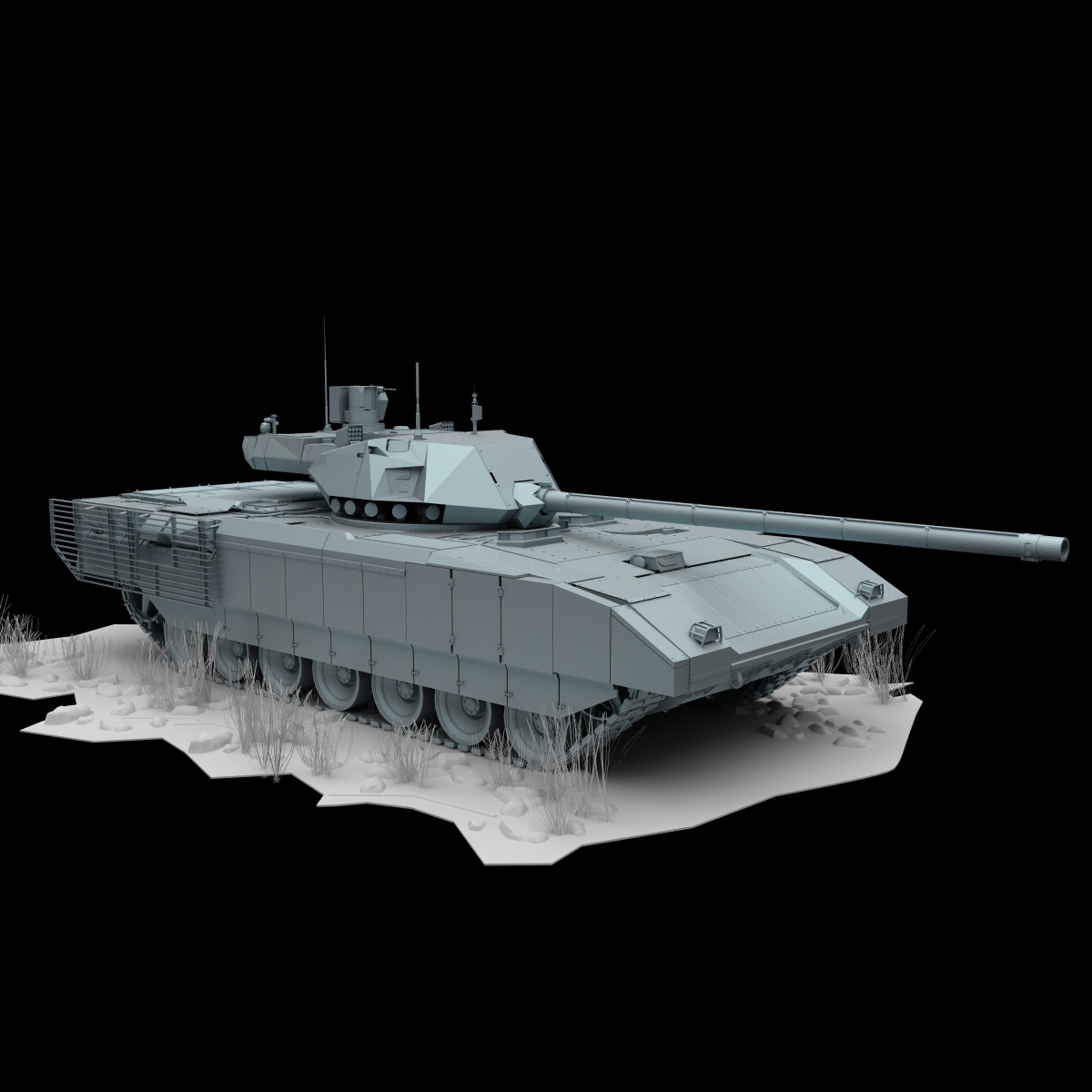 russian armata 3d model