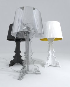 3d kartell bourgie lamp model