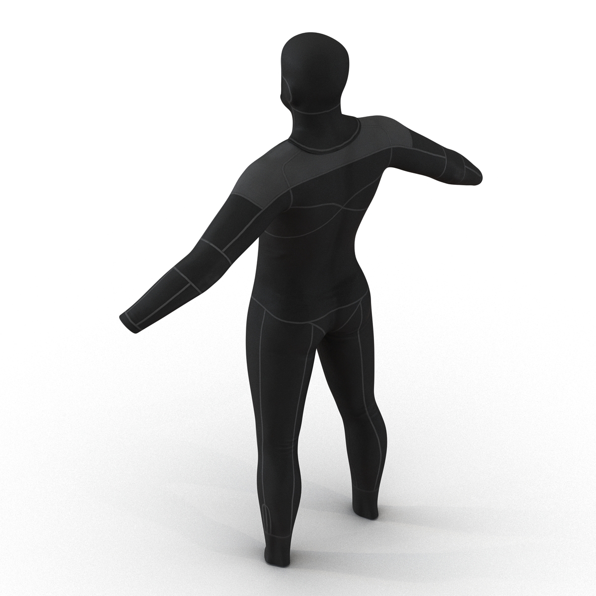 dive wetsuit 2 c4d