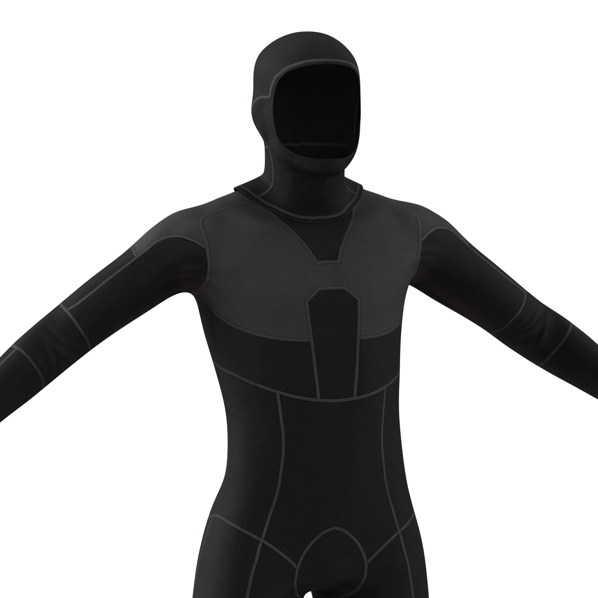 dive wetsuit 2 c4d
