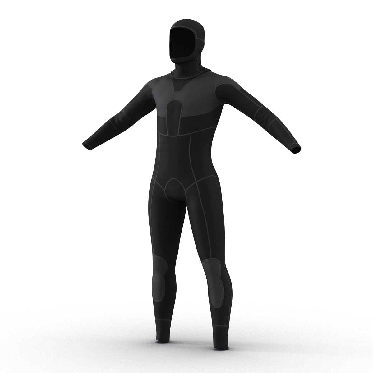 dive wetsuit 2 c4d