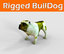 bulldog rigged 3d fbx