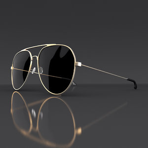 3d model sunglasses sun