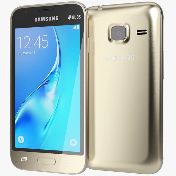 3d Model Realistic Samsung Galaxy J1