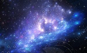 Colorful nebula