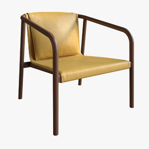 oslo lounge chair 3d model