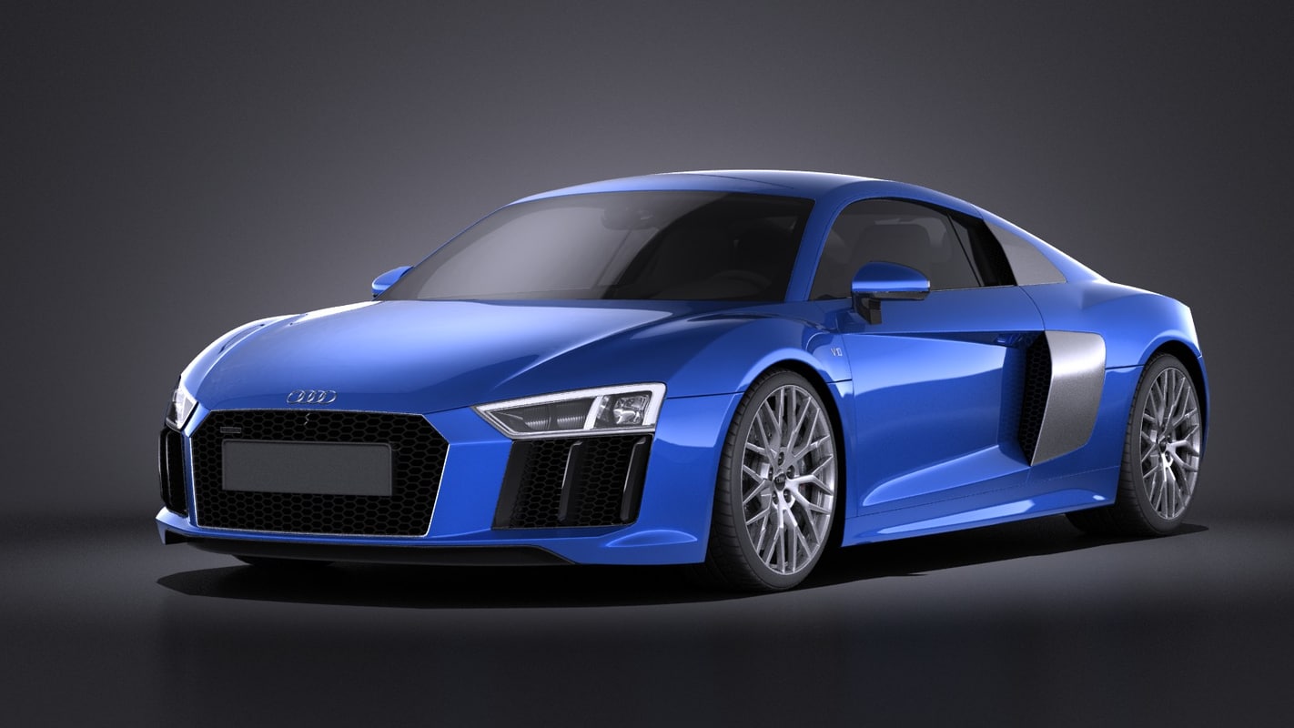 Audi r8 3d model