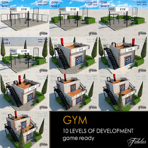 gym 10 levels max