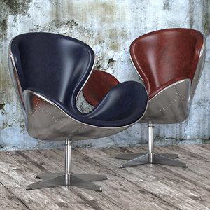 seat spitfire swan chair 3d max