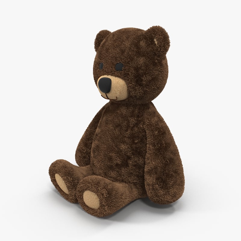 oasis teddy bear 3d