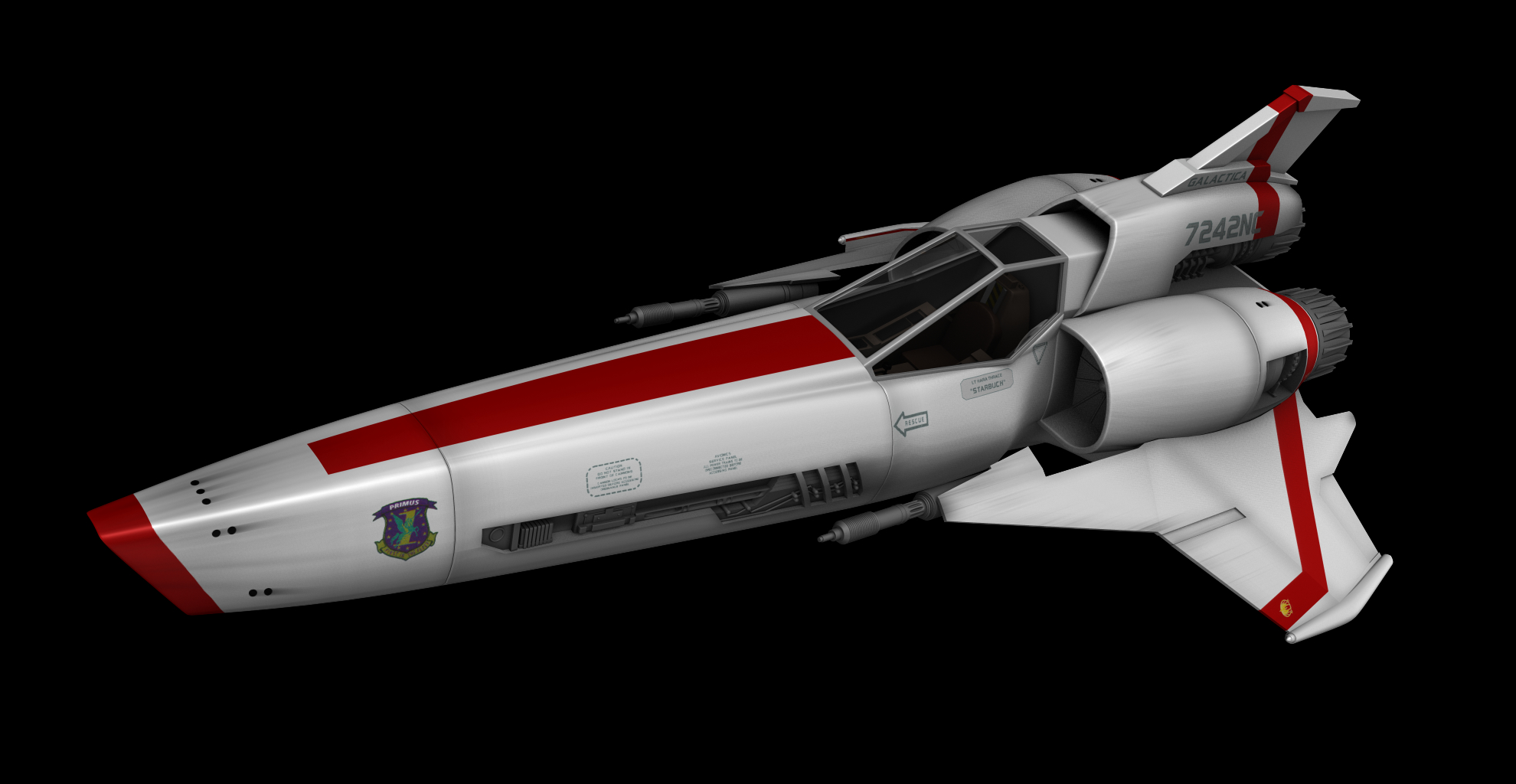 x viper mkii battlestar galactica