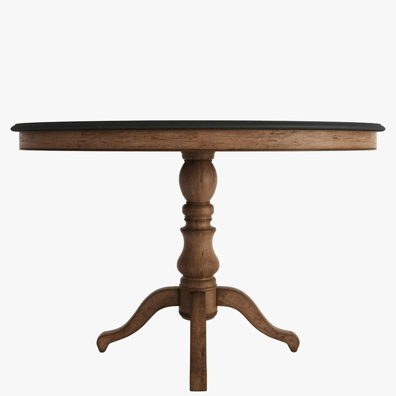 3d Model Oval Dining Table Bluestone