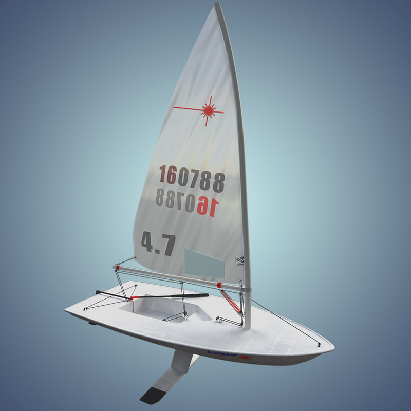 laser sailboat models