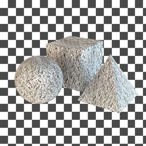 Gray Fuzzy Rug